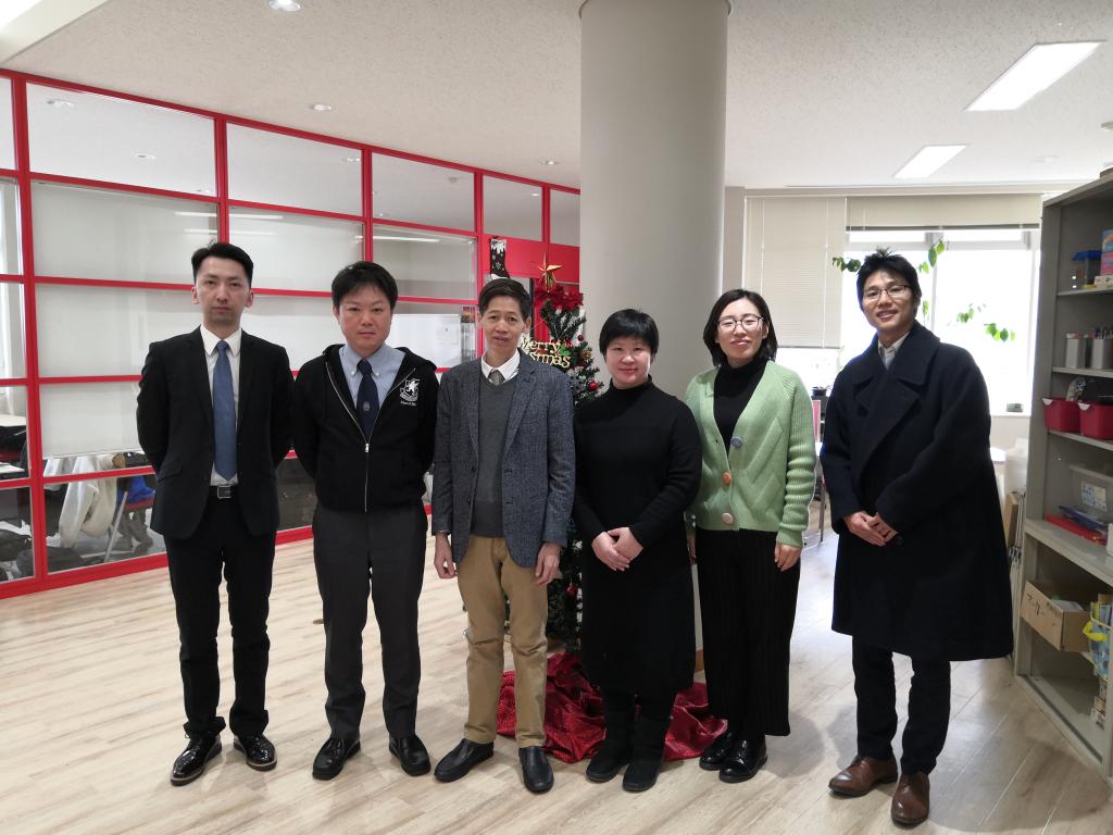 黄景忠率团赴日本访问 韩山师范学院对交流合作处